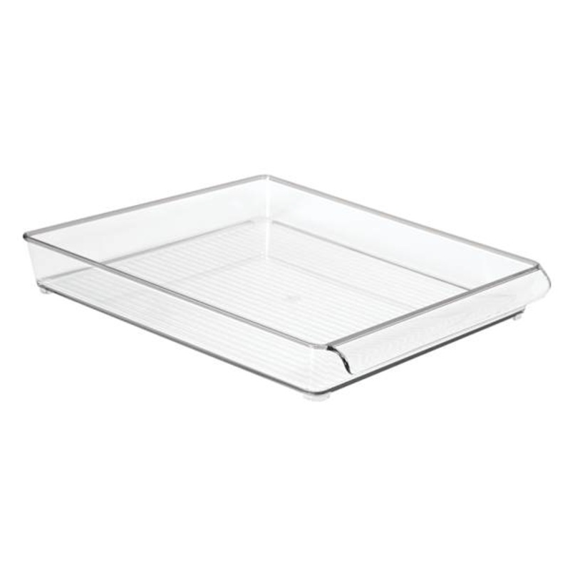 Clear Fridge Storage Tray, 12×2