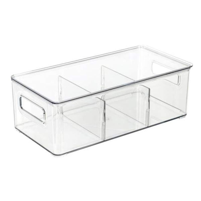 Crisp Large Divided Bin