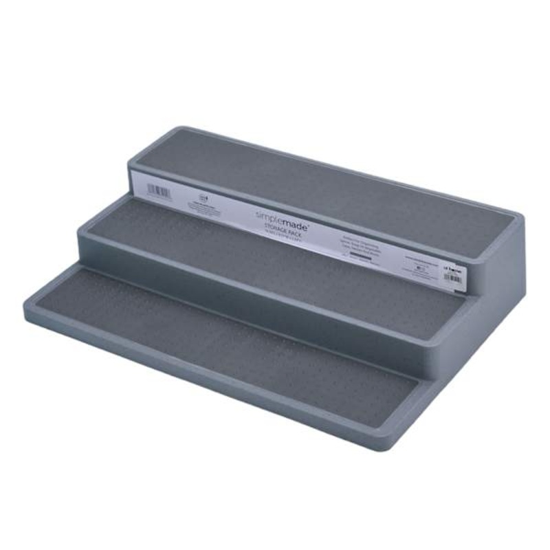 3-Tier Shelf Organizer, Grey