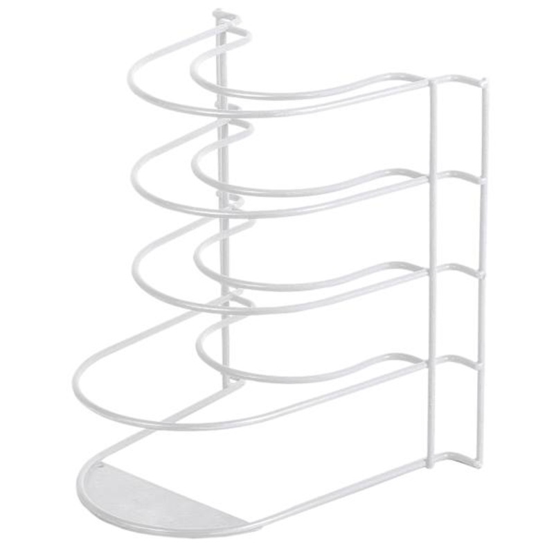 5-Tier White Pan Organizer