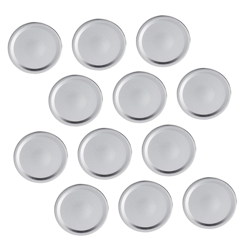 ABOOFAN 108 Pcs Mason Jar Lids Multipurpose Sealing Cap Tinplate