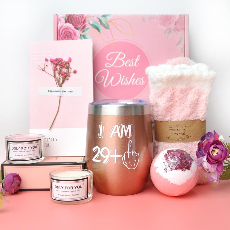 Bokalaka 30. Gifts for women 30th birthday present for women 30th birthday gift set funny gift set women 30th birthday gift gift set gift ideas