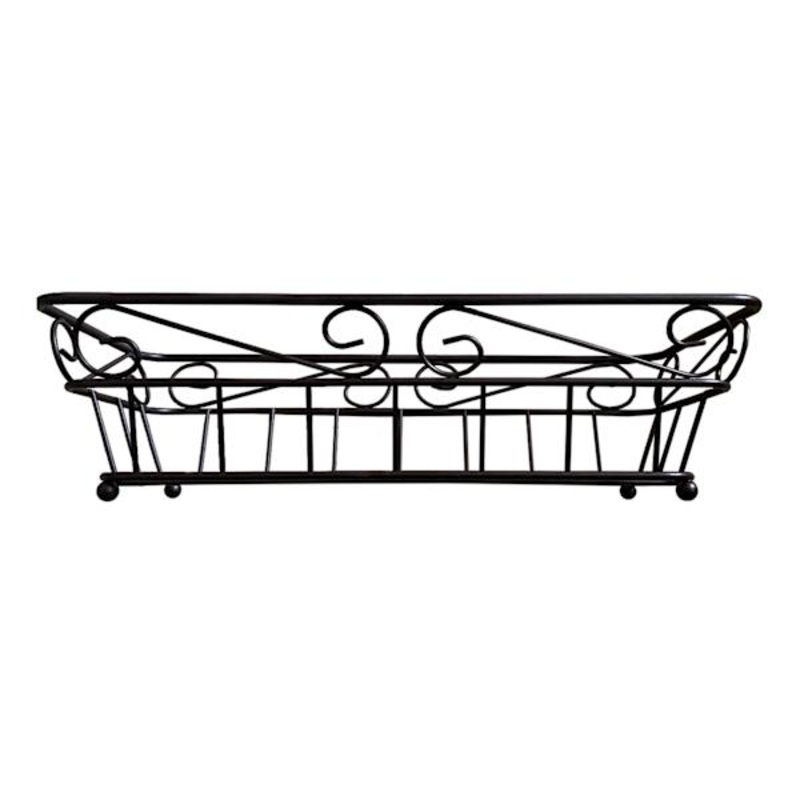Bronze Scroll Bread Basket