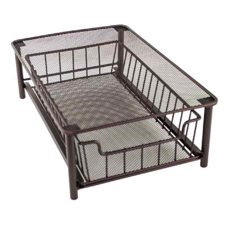 Bronze Under the Sink Storage Organizer, Small