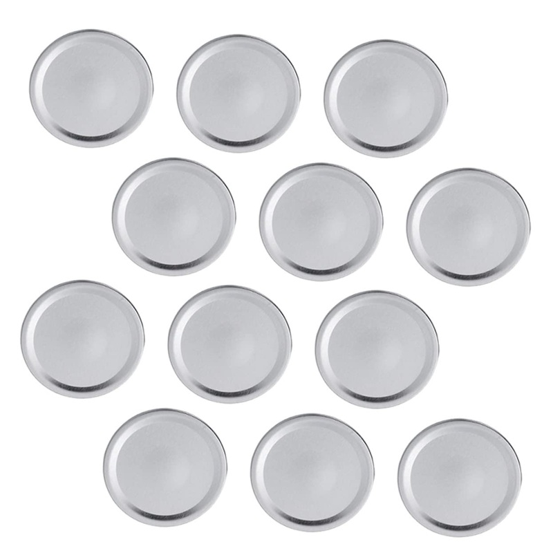 MAGICLULU 54pcs Mason Jar Lids Multipurpose Tinplate Sealing Cap