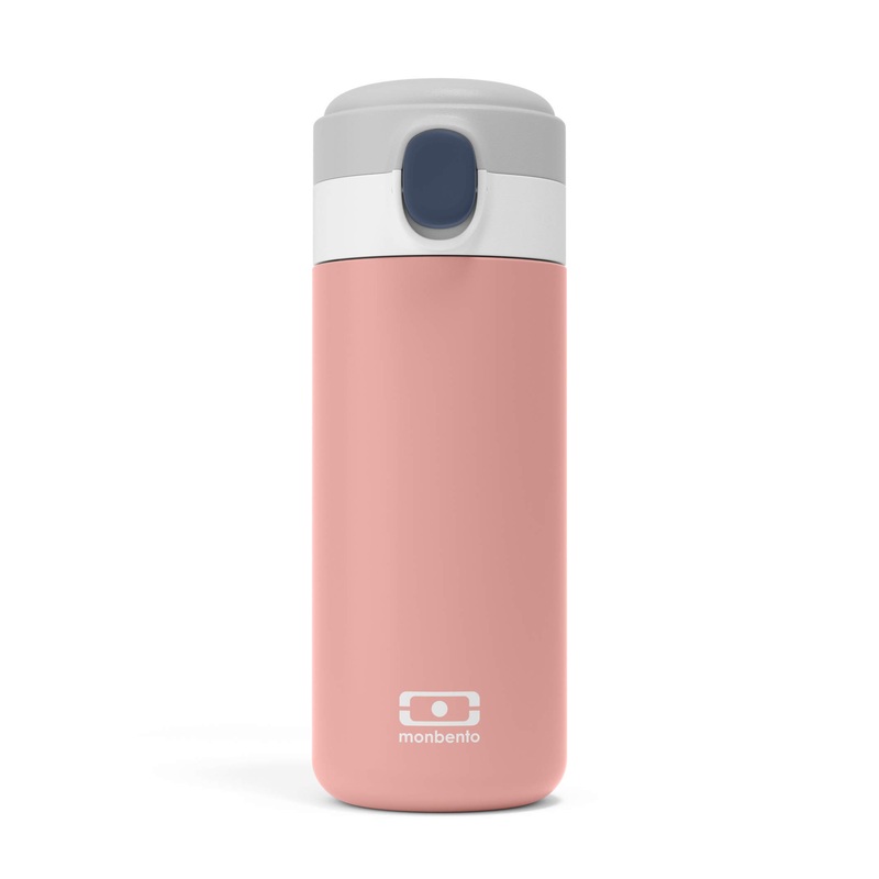 monbento – Insulated Bottle MB Pop Flamingo – 360ml – Leakproof – Hot/Cold Up to 12 Hours – Small Water Bottle for Kids School/Park or for Adult To Slip into Handbag – BPA Free Food Grade Safe – Pink Pink Flamingo