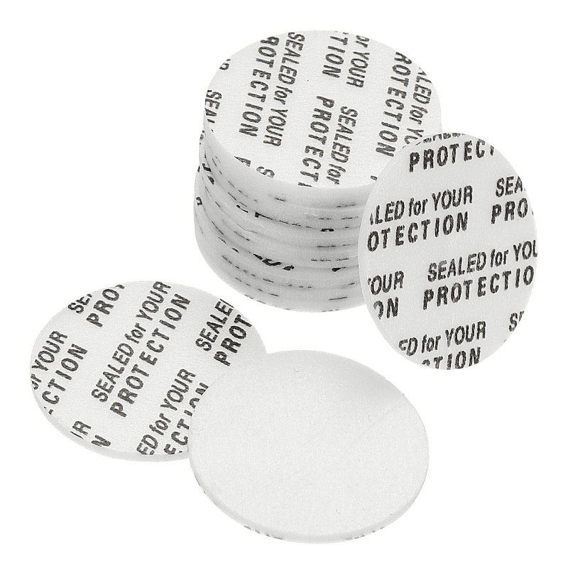 PATIKIL 20mm/0.79″ Foam Lid Liner 100Pack PS Foam Resistant Tamper Pressure Sensitive Seal for Bottle Cap Liners Seals