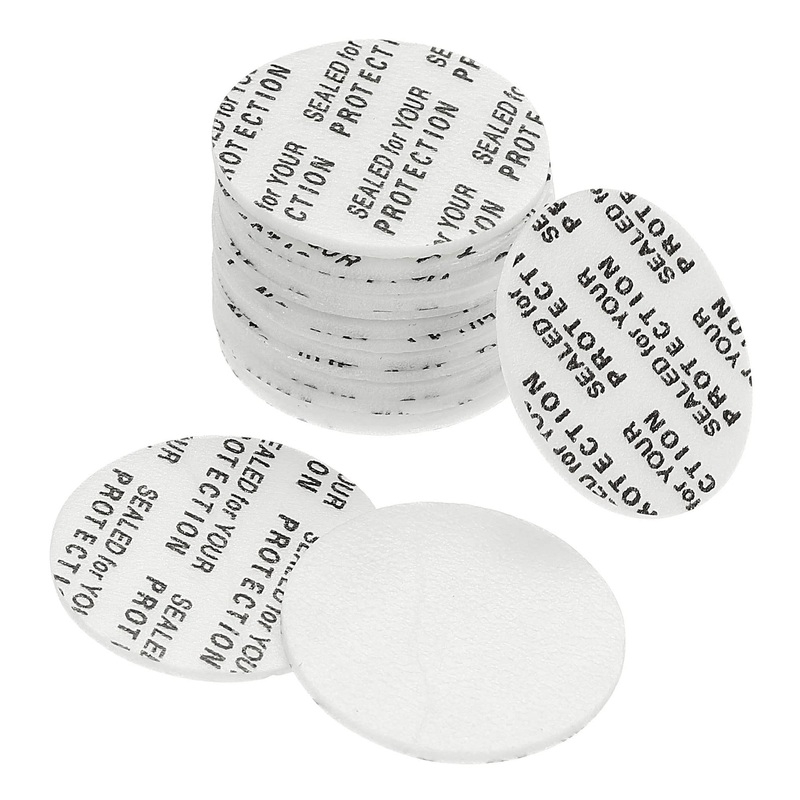 PATIKIL 22mm/0.87″ Foam Lid Liner 100 Pack PS Foam Resistant Tamper Pressure Sensitive Seal for Bottle Cap Liners Seals