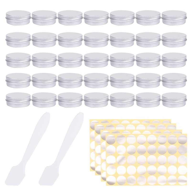 35 pieces jars jars 20ml jars with lids lip balm jars jars cream jars empty 35 x 20ml