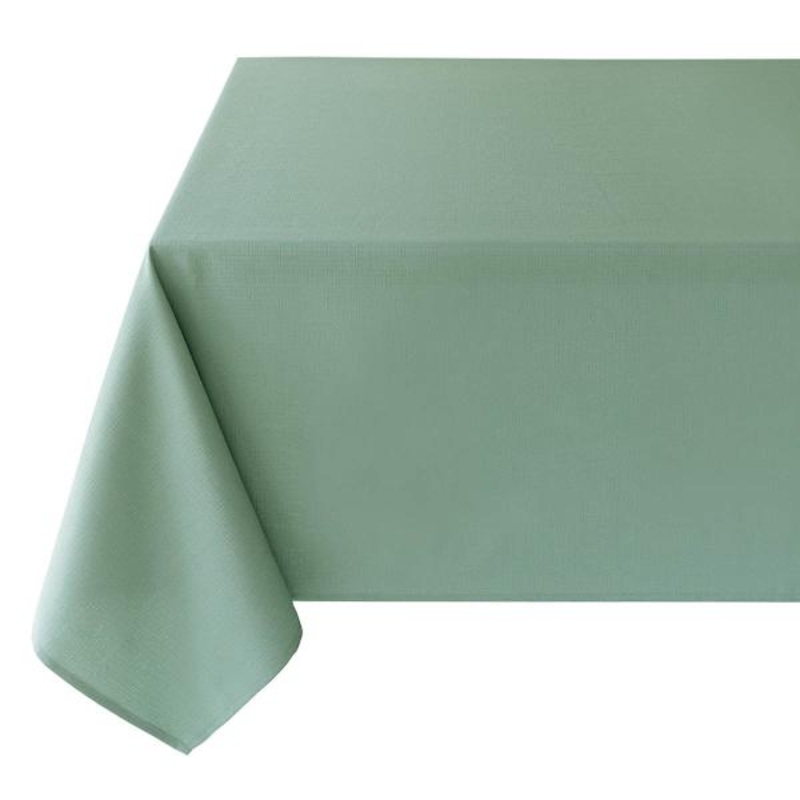 Basics Solid Eucalyptus Green Tablecloth, 60×104