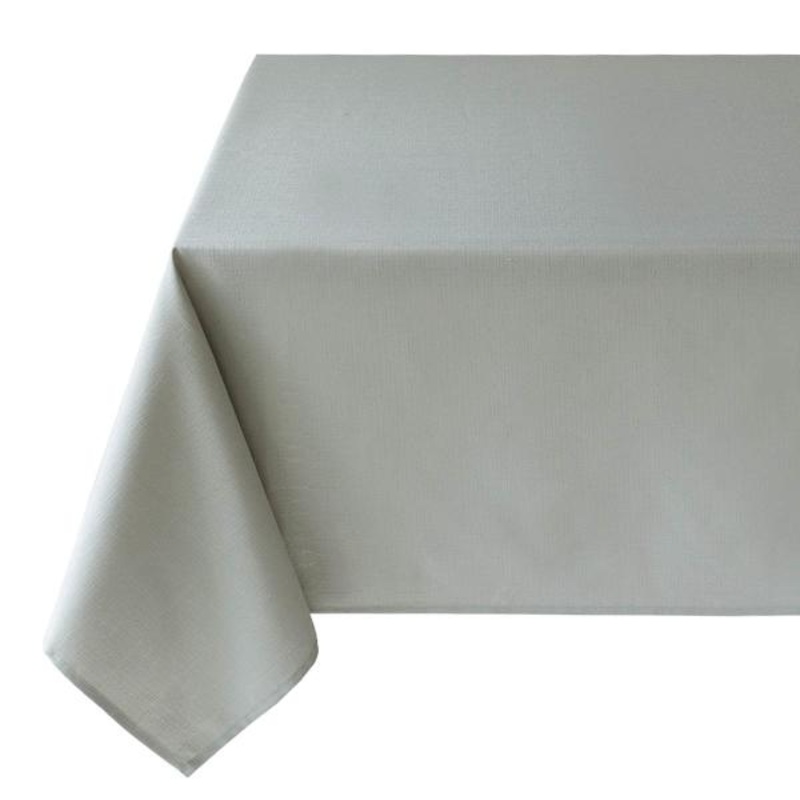 Basics Solid Fog Tablecloth, 60×104