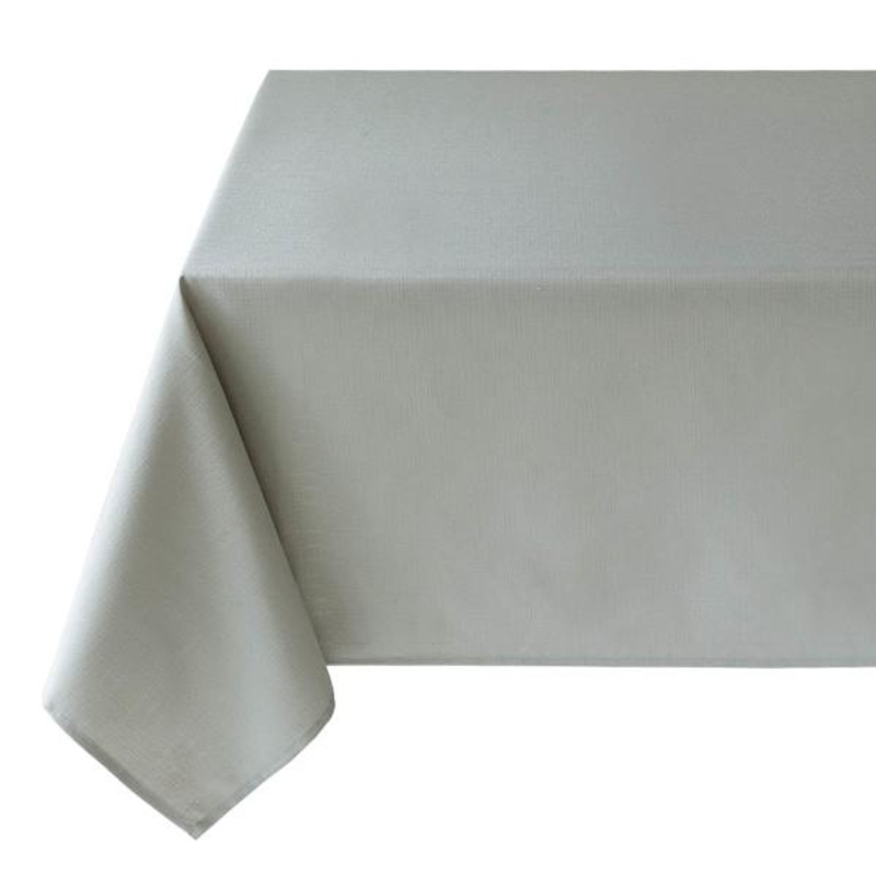 Basics Solid Fog Tablecloth, 60×84