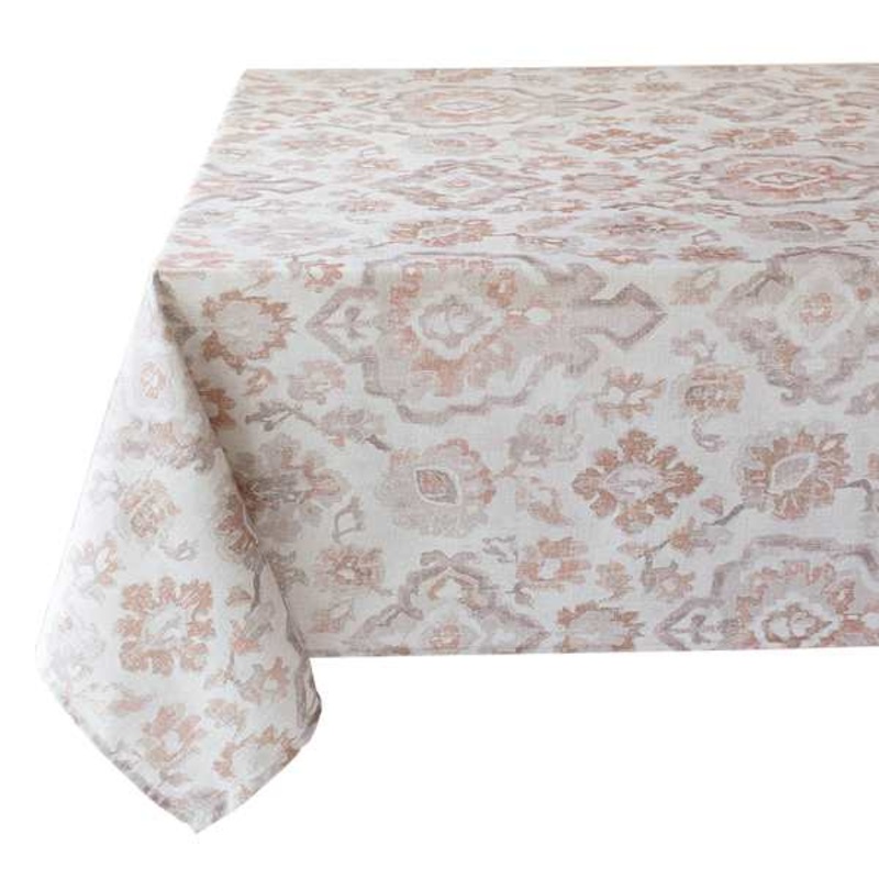 Dusty Rose Marrakesh Tablecloth, 60×84