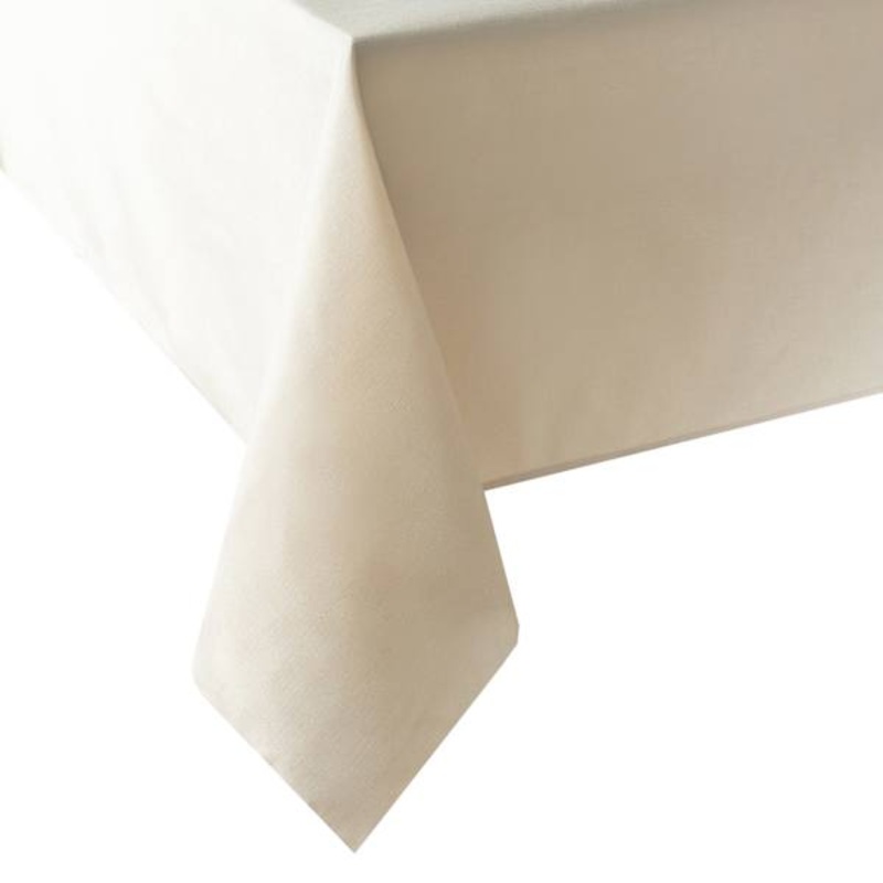 Faro Ivory Tablecloth, 60×84