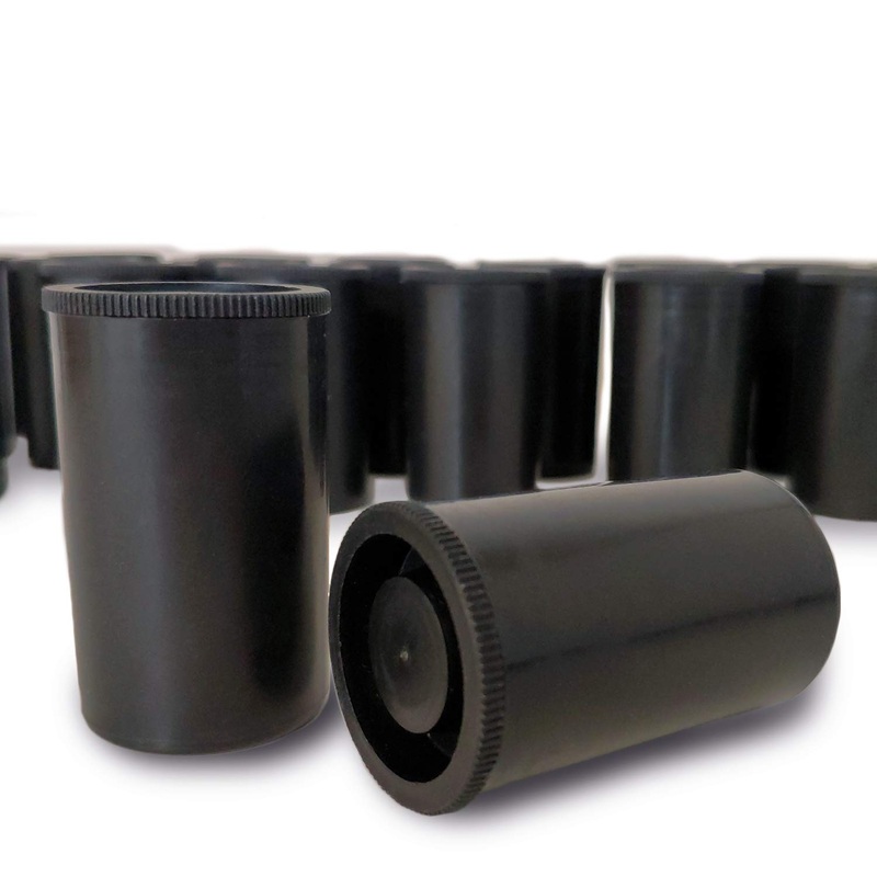 Lead Home plastic film canisters for geocaching crafting film canisters small parts – film canister canister (black – 25)