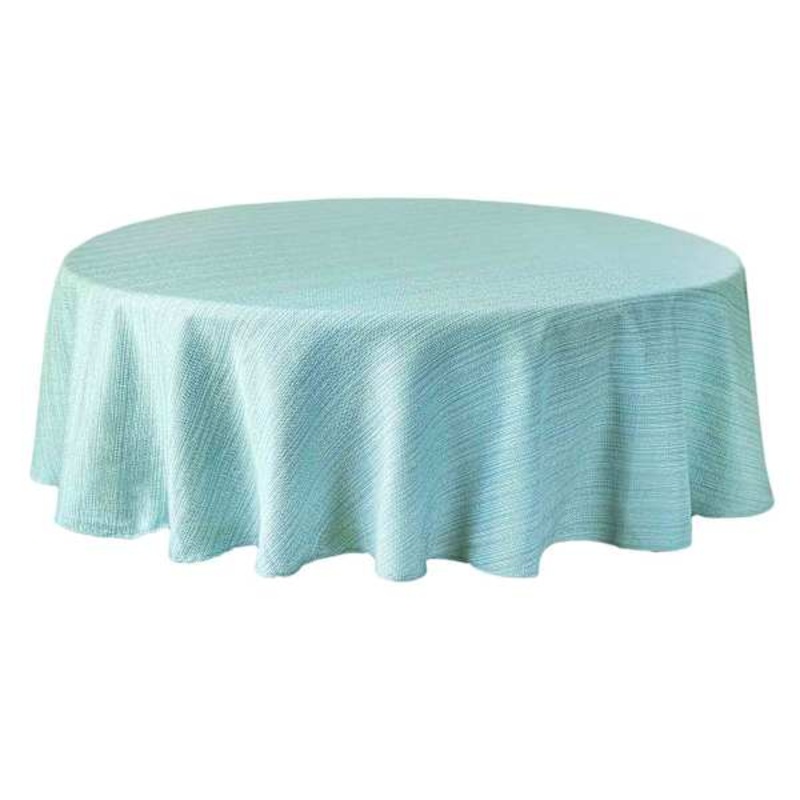 Millennium Round Spruce Green Tablecloth, 70″