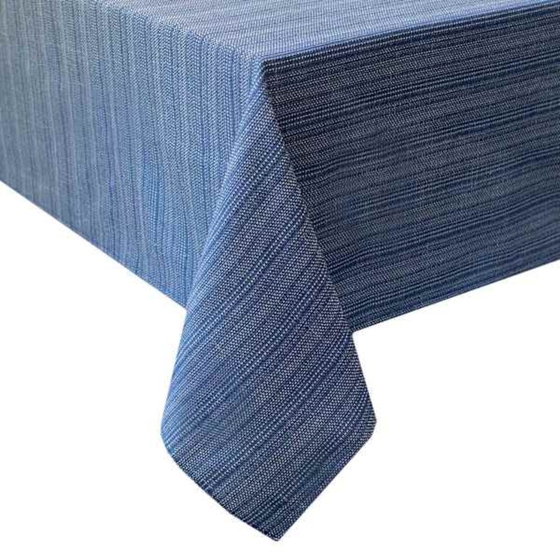 Millennium Wedge Blue Tablecloth, 60×104