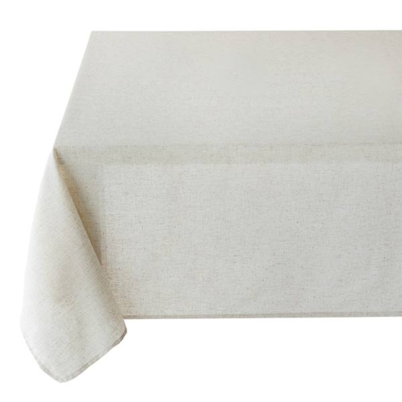 Natural Darby Tablecloth, 60×104