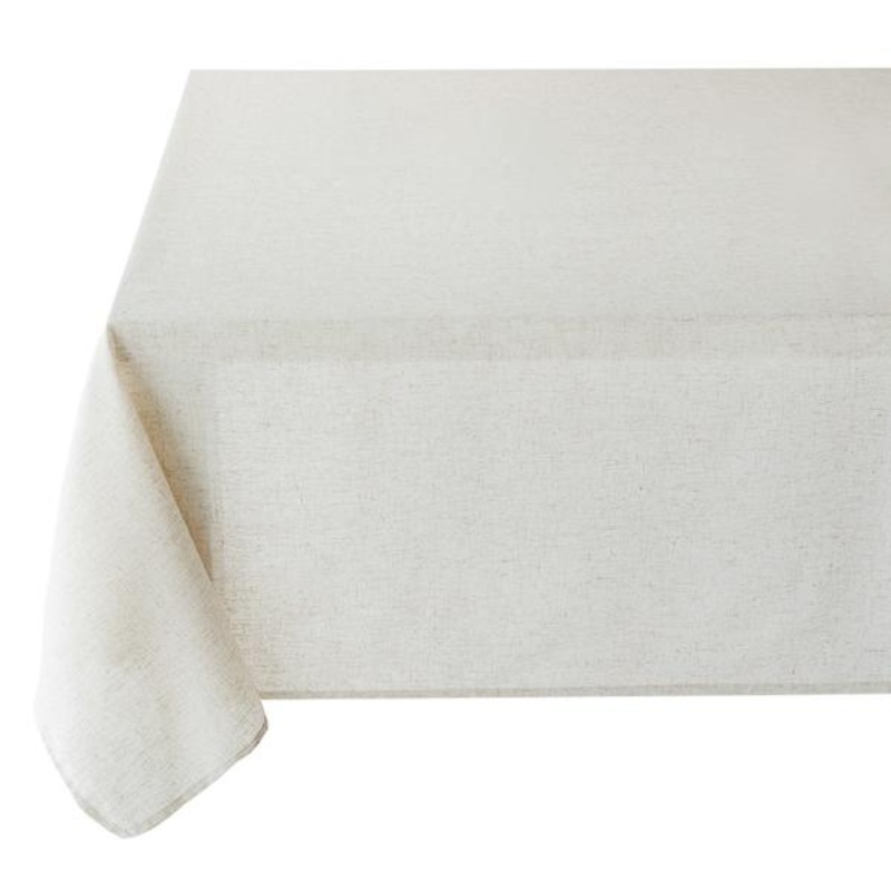 Natural Darby Tablecloth, 60×84