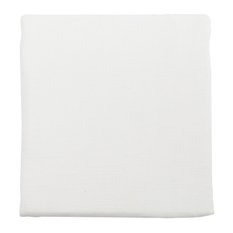 White with Multi-Grey Stripes Tablecloth, 60×84