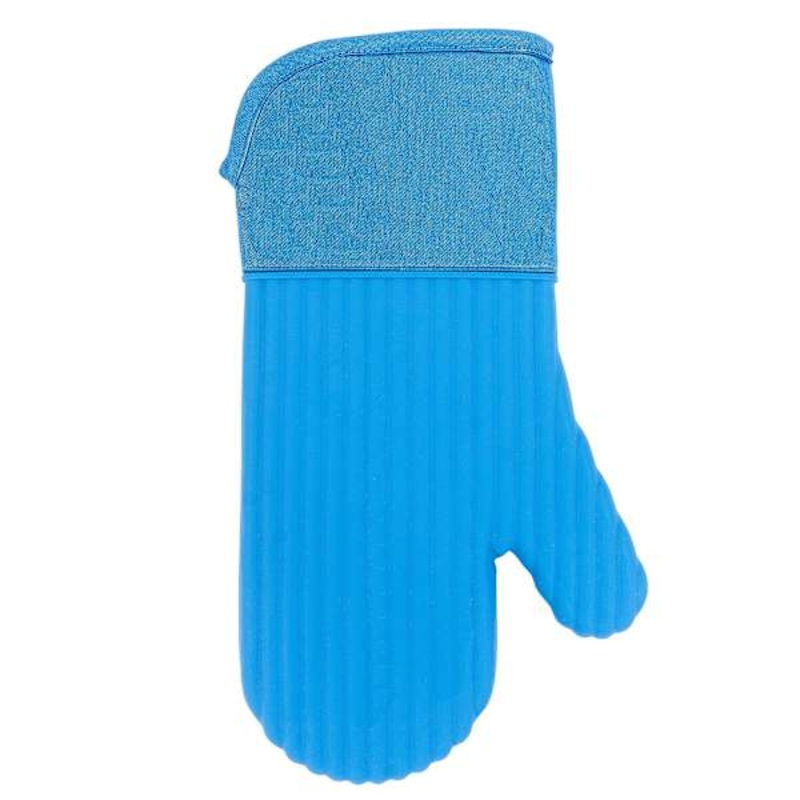Blue Arch Silicone Oven Mitt