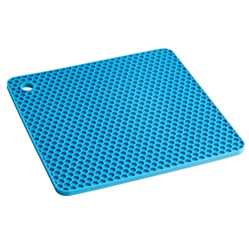 Blue Silicone Pot Holder