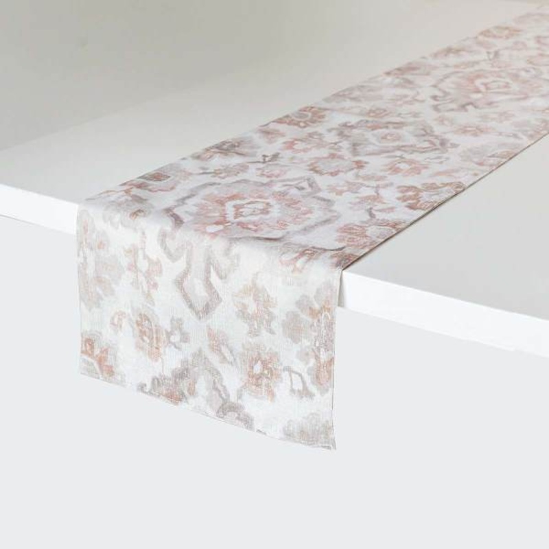 Dusty Rose Marrakesh Table Runner, 14×72