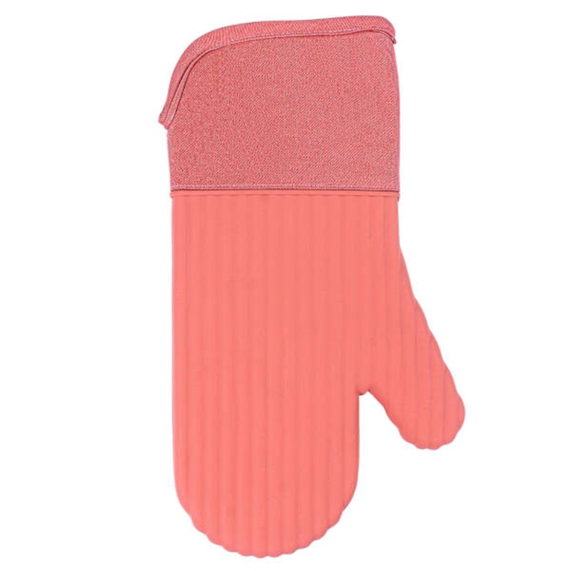 Pink Arch Silicone Oven Mitt