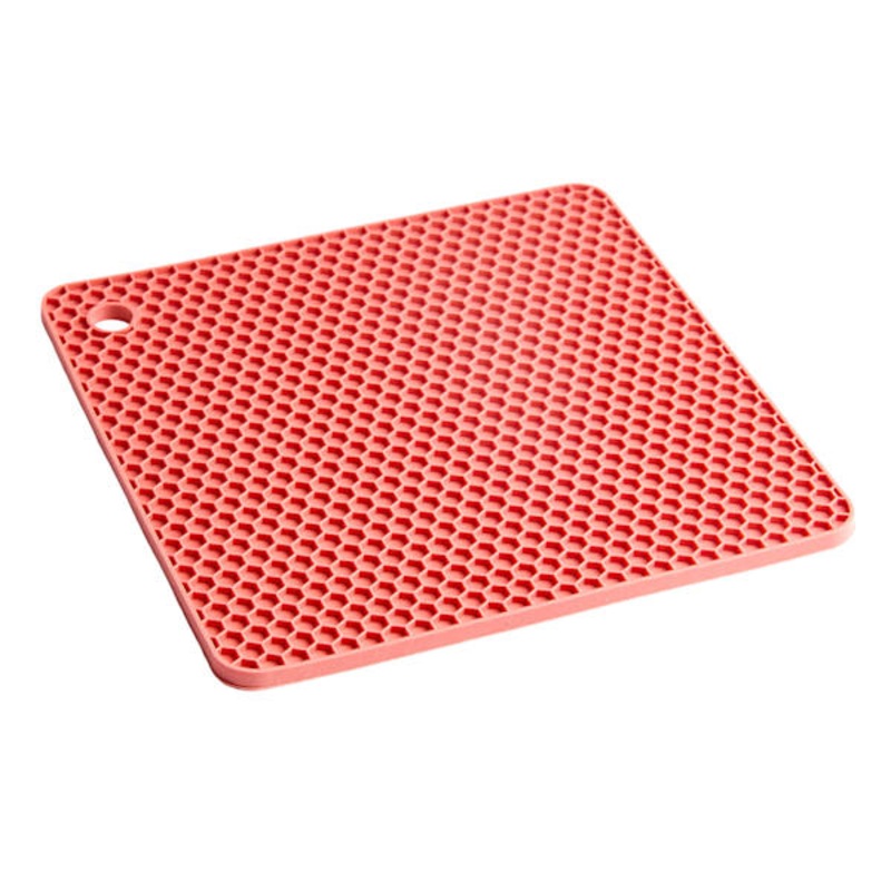 Pink Silicone Pot Holder