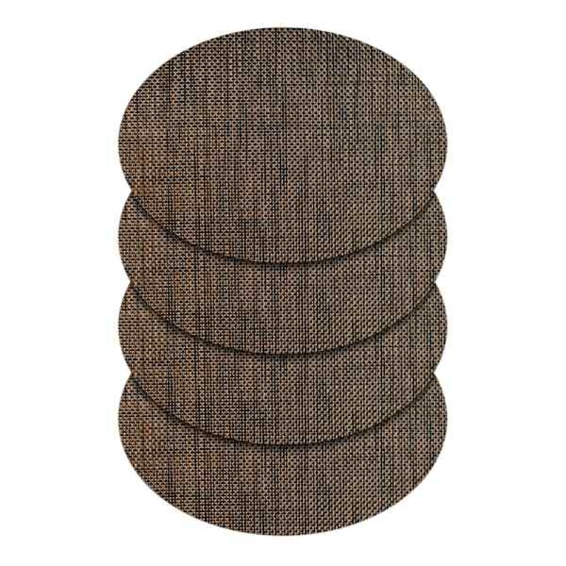 Set of 4 Longport Tobacco Placemats, 14×19