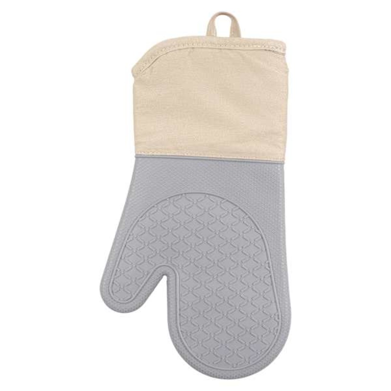Taupe Silicone Oven Mitt