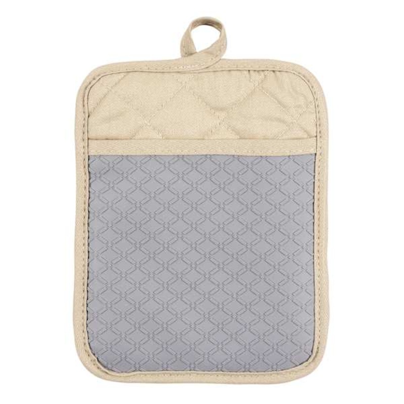 Taupe Silicone Pot Holder