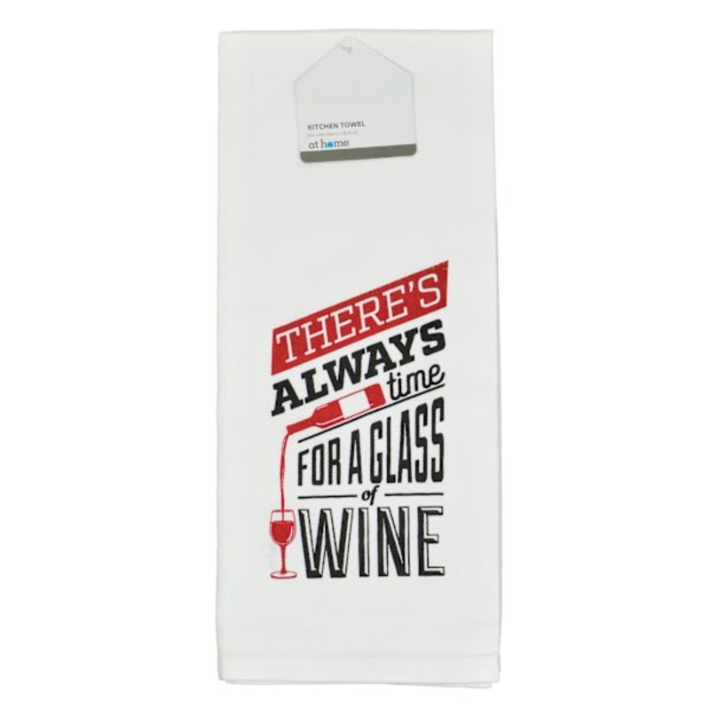 Always Time for Wine Kitchen Towel