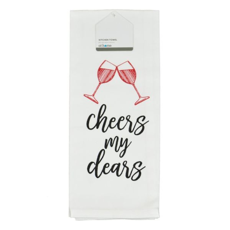 Cheers My Dears Kitchen Towel