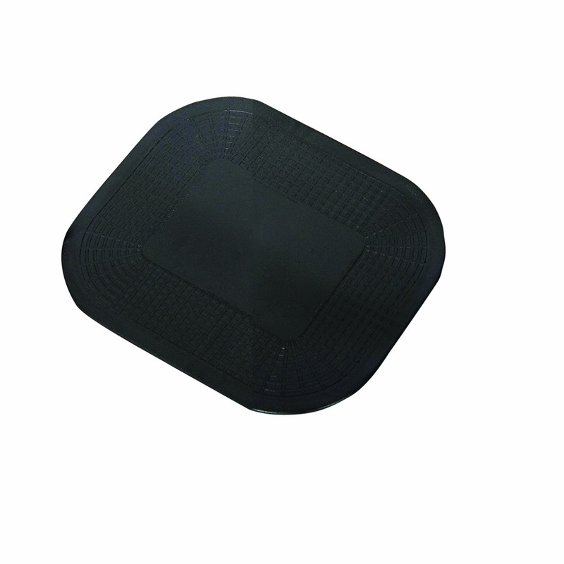Dycem 50-1590BLK Non-Slip Rectangular Pad, 7-1/4″ x 10″, Black 10″ X 7.25″ Black