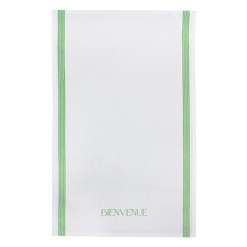 Green Bienvenue Kitchen Towel