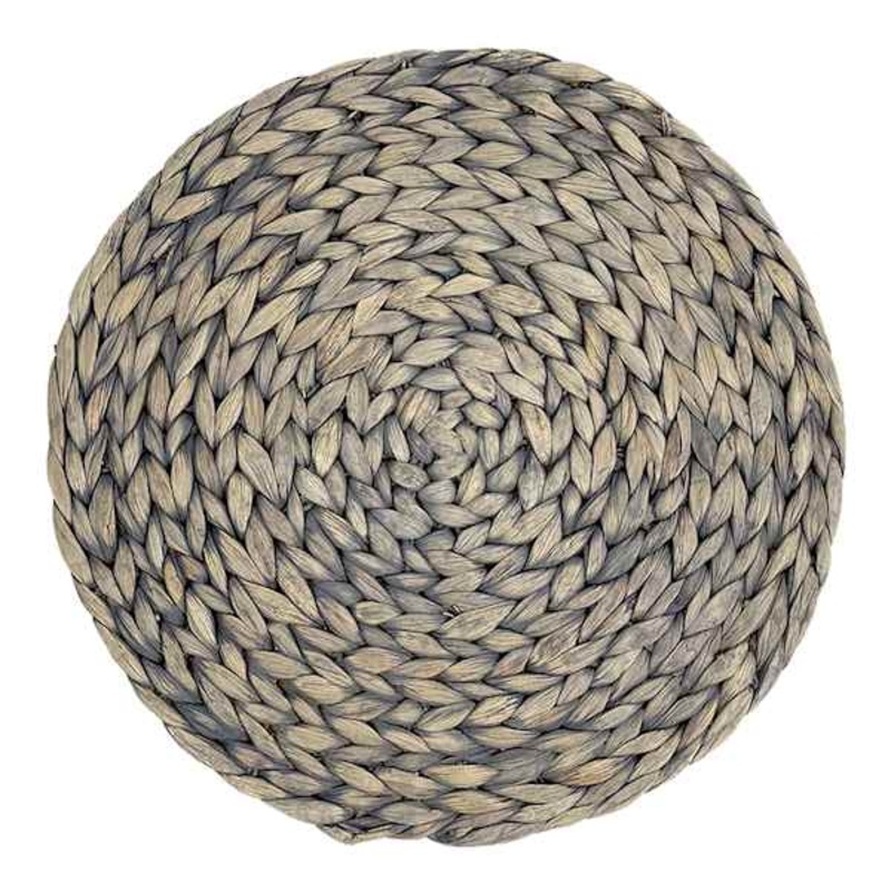 Grey Water Hyac Round Placemat