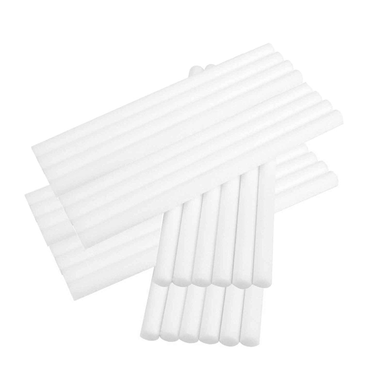 20Pcs Humidifier Sticks Cotton Filter Refill Sticks Humidifier Replacement Filter Cotton Sticks Humidifier Filter Stick Car Diffuser Sponge Refill Sticks Wick for USB Radiator Mini Humidifiers Bedroom