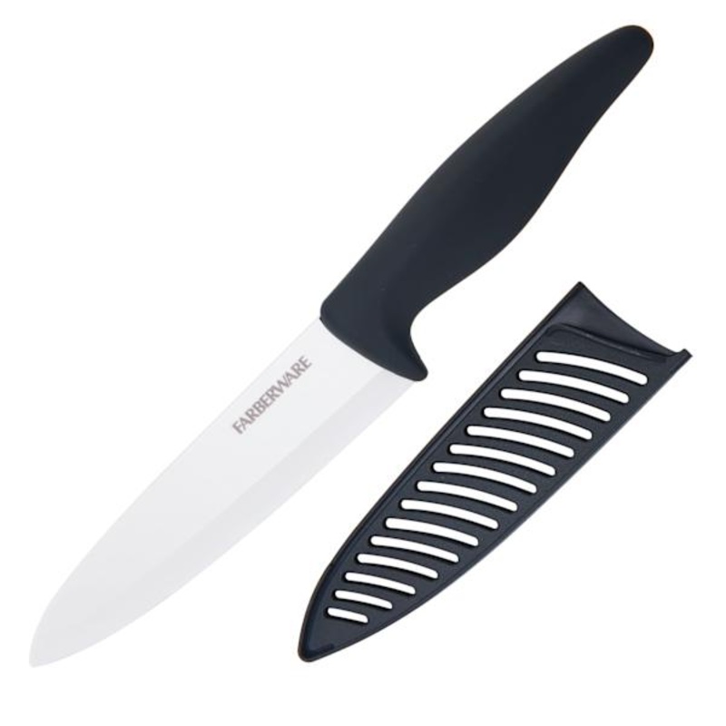 Ceramic Blade Chef Knife & Sheath, 6″