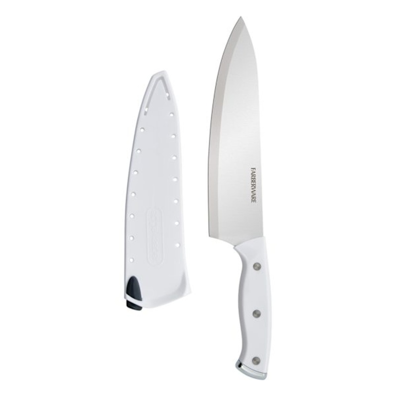 Edgekeeper White Triple Revited Chef Knife, 8″