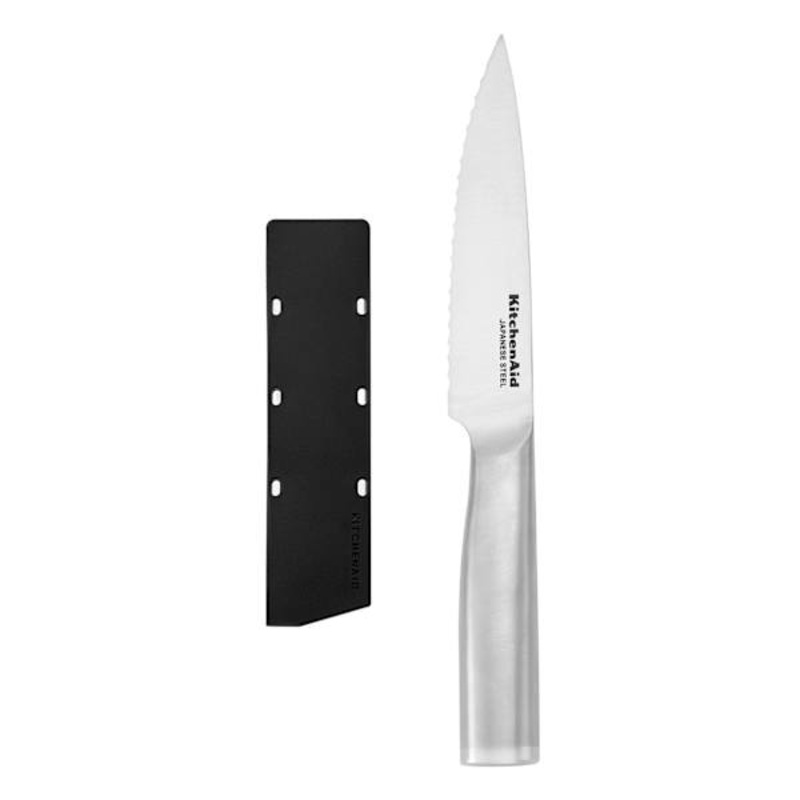 Kitchenaid Gourmet Stainless Steel Serrated Utility Knife, 5″