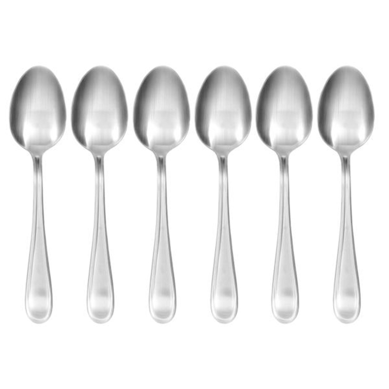 6-Piece Malibu Satin Teaspoons Set