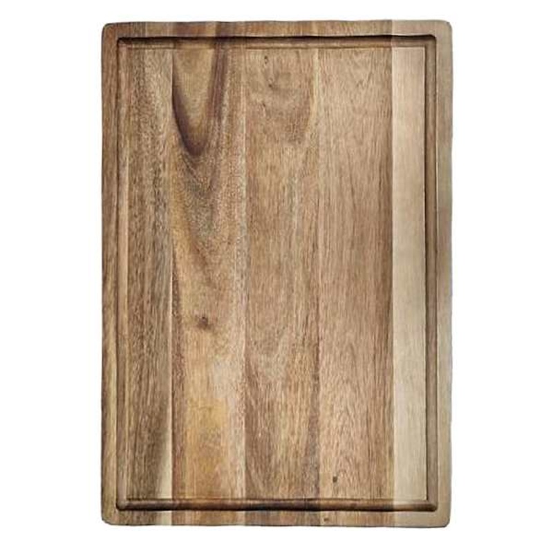 Acacia Wood Cutting Board, 19.5×14