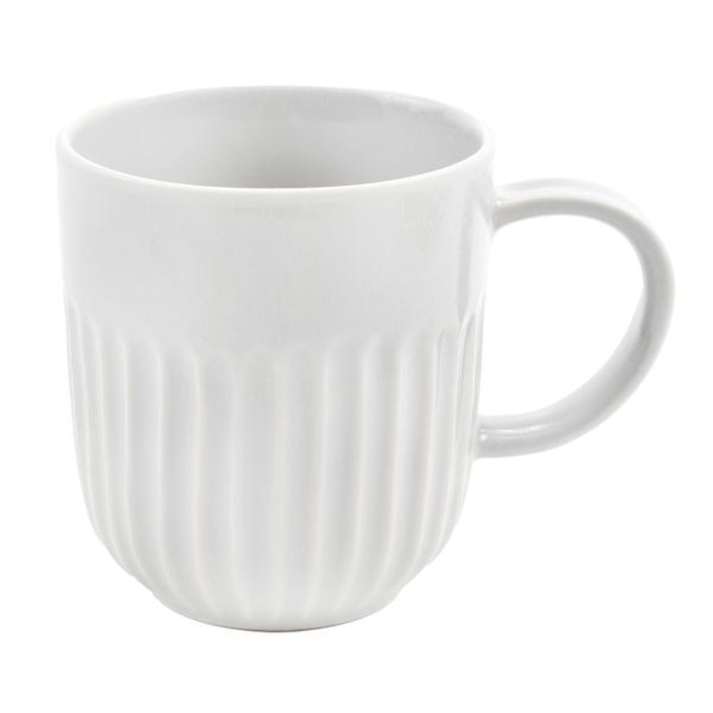 Grey Sunburst Mug, 14oz