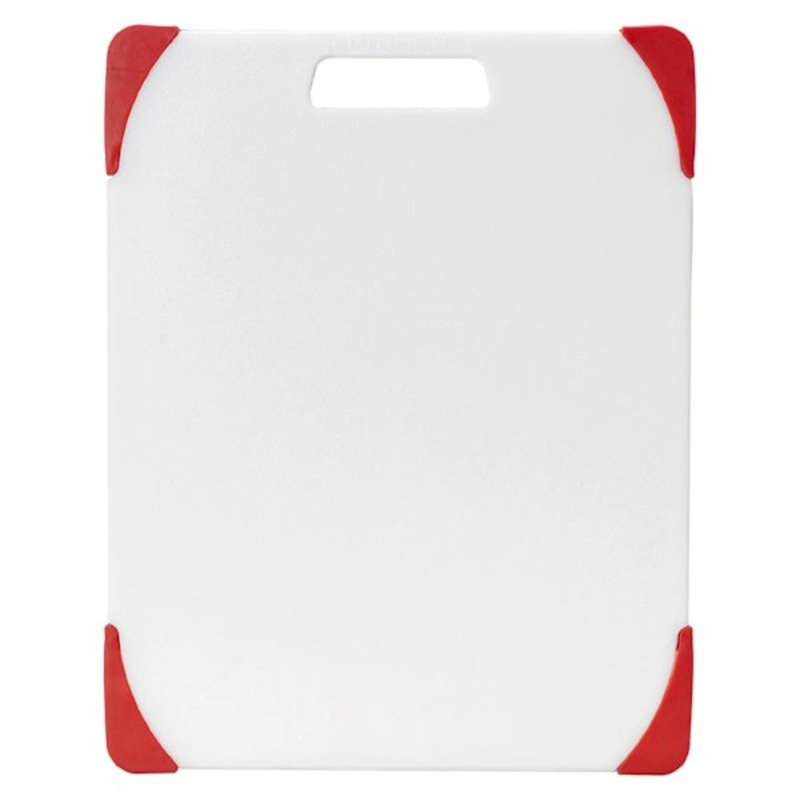 Red Non-Slip Cutting Board, 11×14