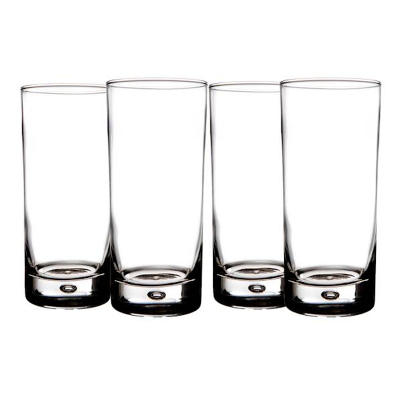 Set of 4 Tribeca Highball Glasses, 17oz
