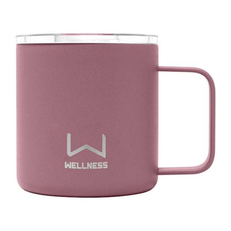 Wellness Mauve Orchid Stainless Steel Mug, 10oz