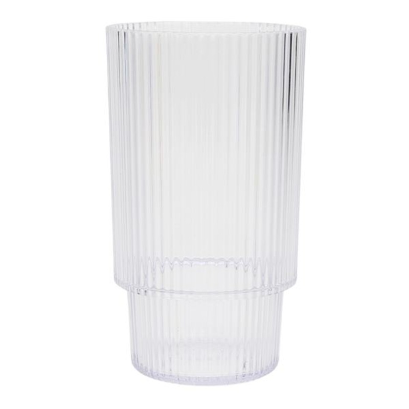 Modern Clear Highball Glass, 21oz