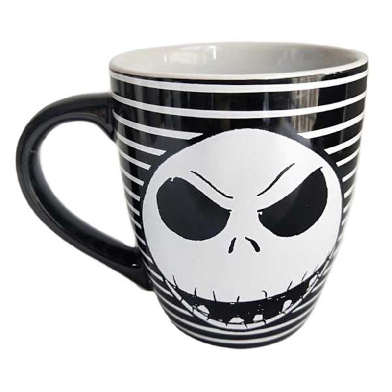 Nightmare Before Christmas Jack Pinstriped Mug, 25oz