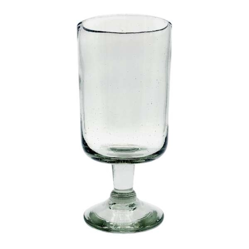 Recycled Glass Water Goblet